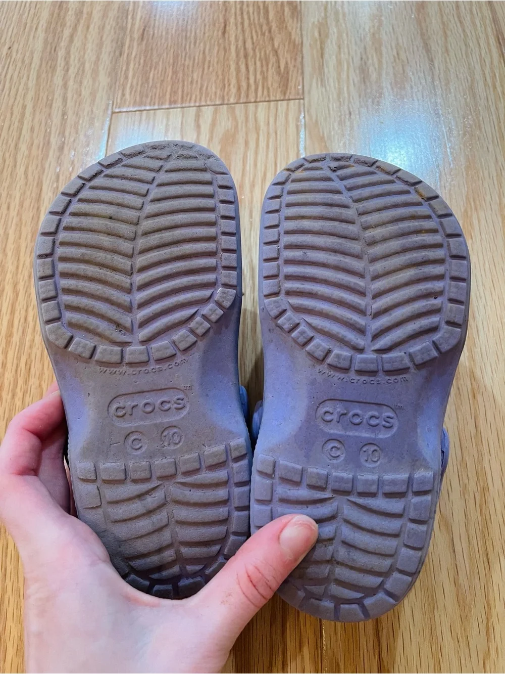 CROCS Kids Lavender Classic Clog